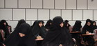 ديدار جمعي از خواهران طلبه آبادان از دفتر مطالعات و تحقيقات زنان